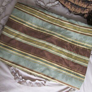 bolt of screen printed fabric